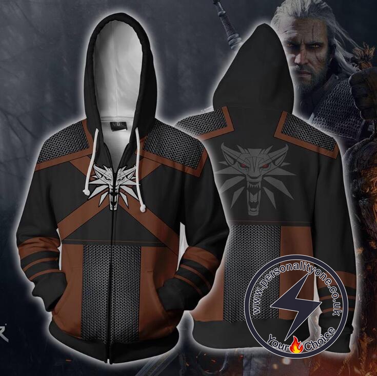 The Witcher 3 Zip Up Hoodie Jacket